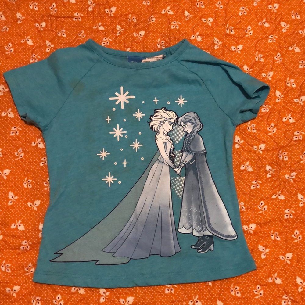 Girls Frozen tee